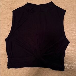 Topshop Black Sleeveless Tank Top